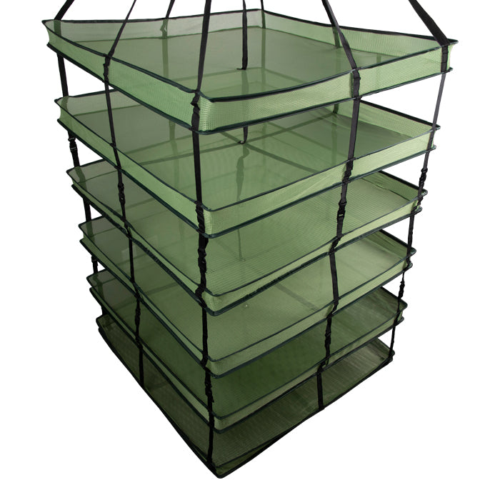 GROW1 XL 6-layer square drying rack 32x32 inches