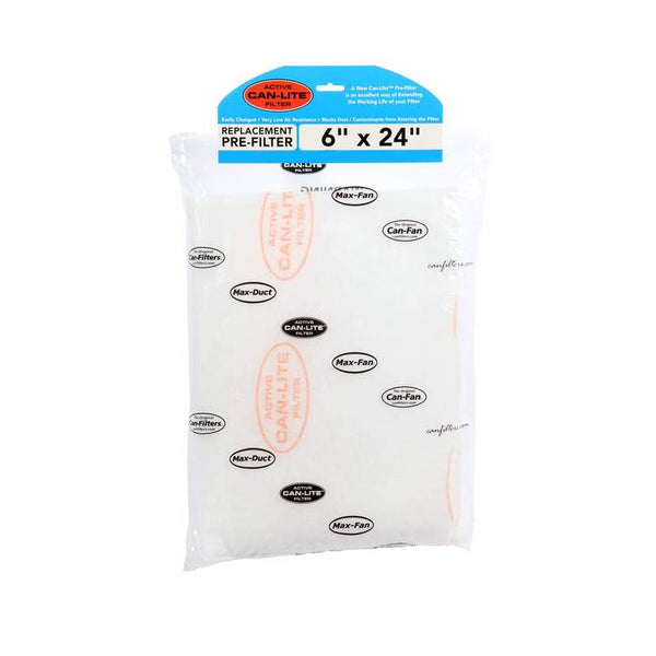 Can-Lite Pre-Filter – 6" x 24" | Replacement Prefilter for Can-Lite Carbon Filters