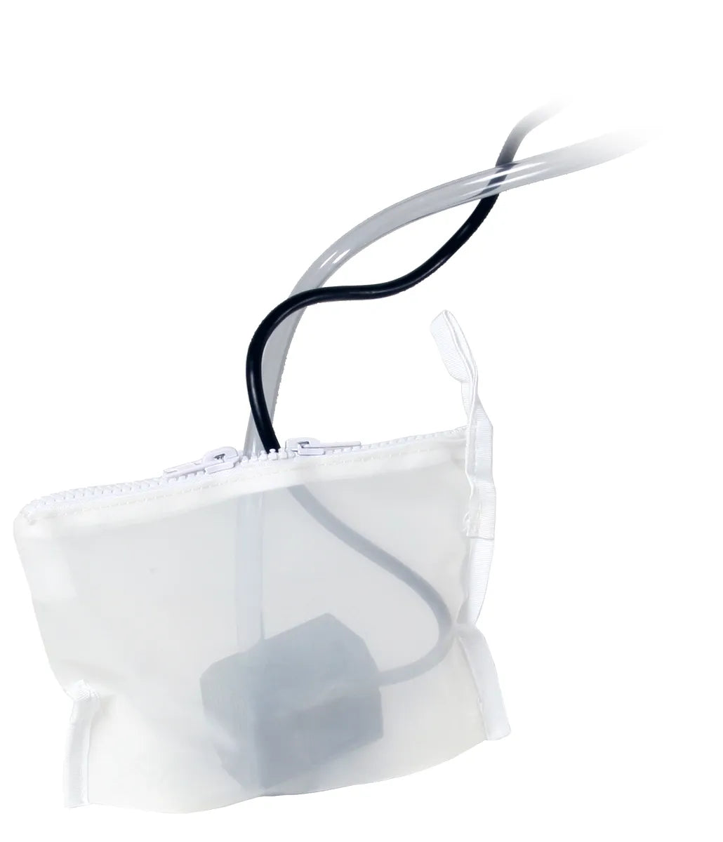 Mesh pump bag for hydroponic water pumps