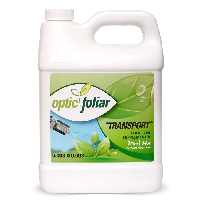 Optic Foliar Transport 1 Liter wetting agent bottle