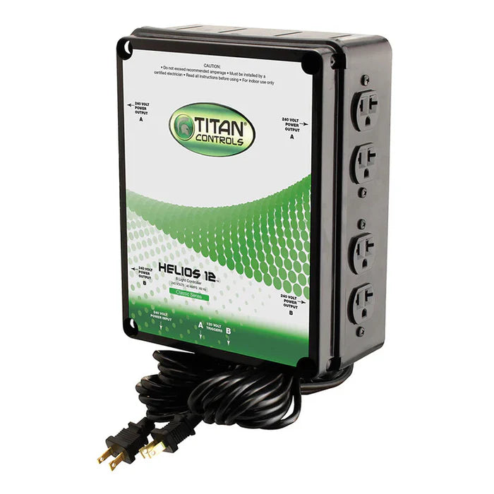 Titan Controls Helios 12 8-light 240V grow light controller