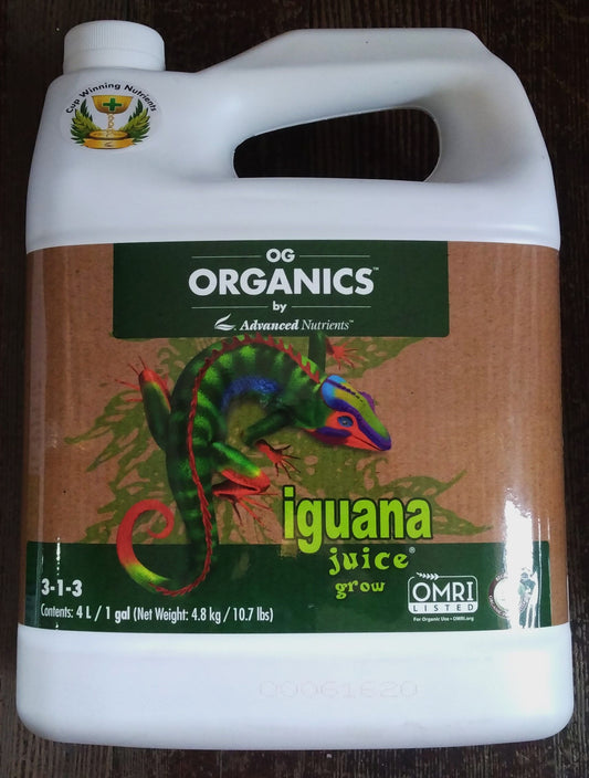 Advanced Nutrients OG Organics Iguana Juice Grow - 4L