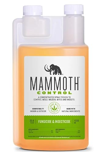 Mammoth Control 1000 ml organic insecticide and fungicide