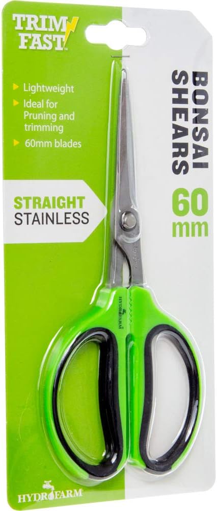 Hydrofarm Bonsai Shears 60 mm precision trimming scissors