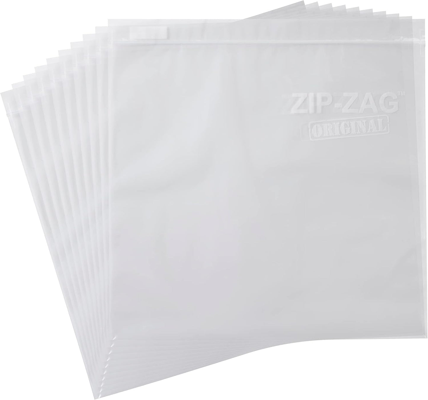 Zip Zag 2-Pound Bags – 50 Pack | Resealable, UV-Protected, Food-Grade Storage Bags (Smell-Proof)
