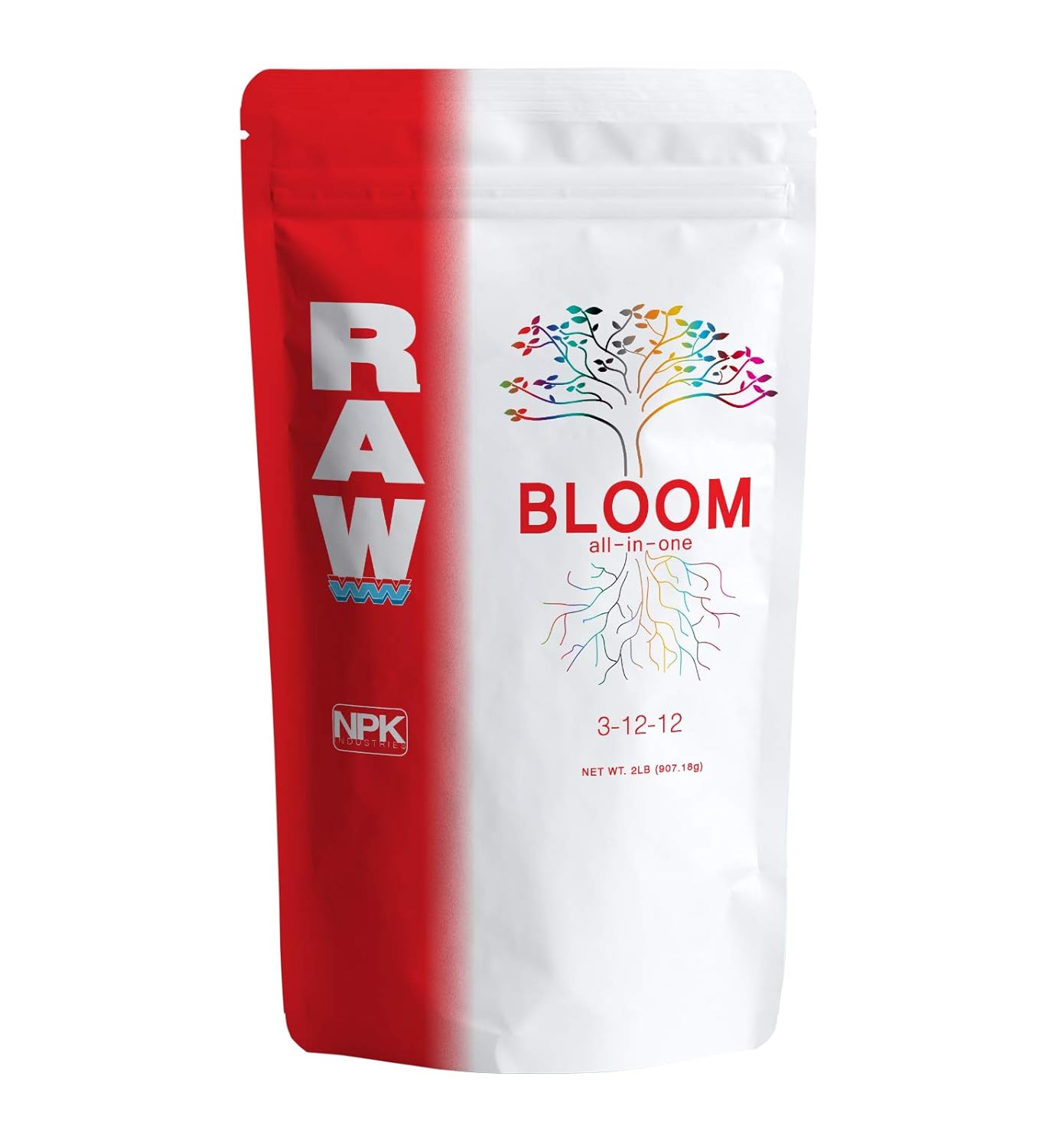 NPK RAW Bloom 3-12-12 2 lbs bulk nutrient bag