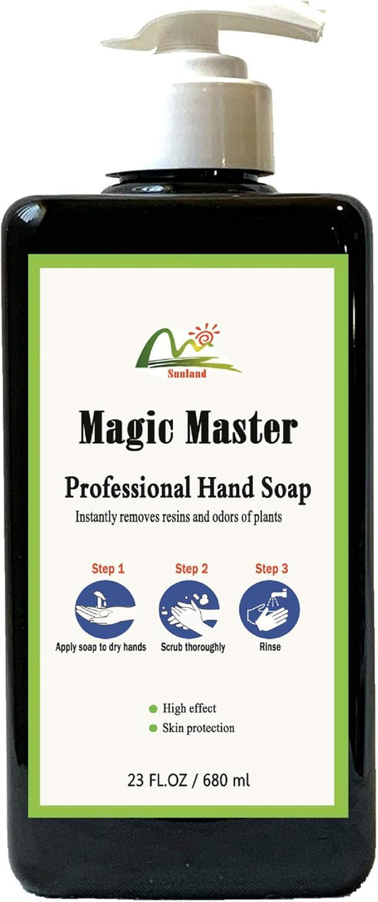 Magic Master Professional Sap Off Hand Soap – 32 fl oz (Set of 2) | Heavy-Duty Resin & Sap Removing Soap