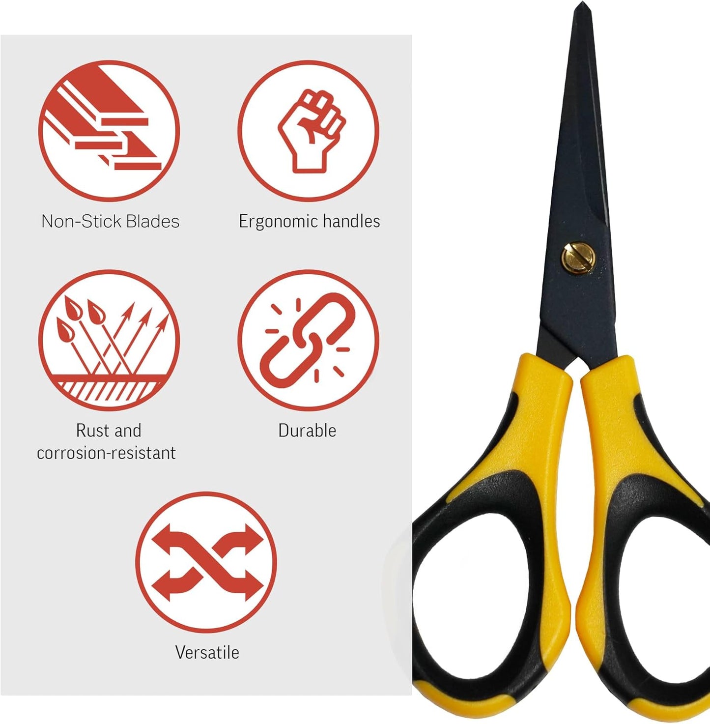 Piranha Pruner Bonsai Small Scissors – Set of 2 | Precision Mini Trimming & Pruning Shears