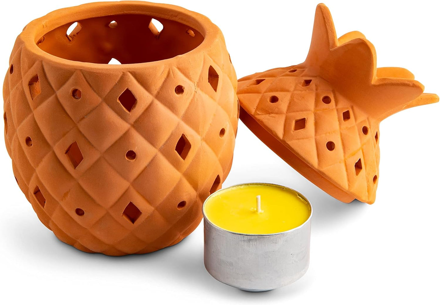 Pineapple-shaped citronella burner ZendoZones Big Papa