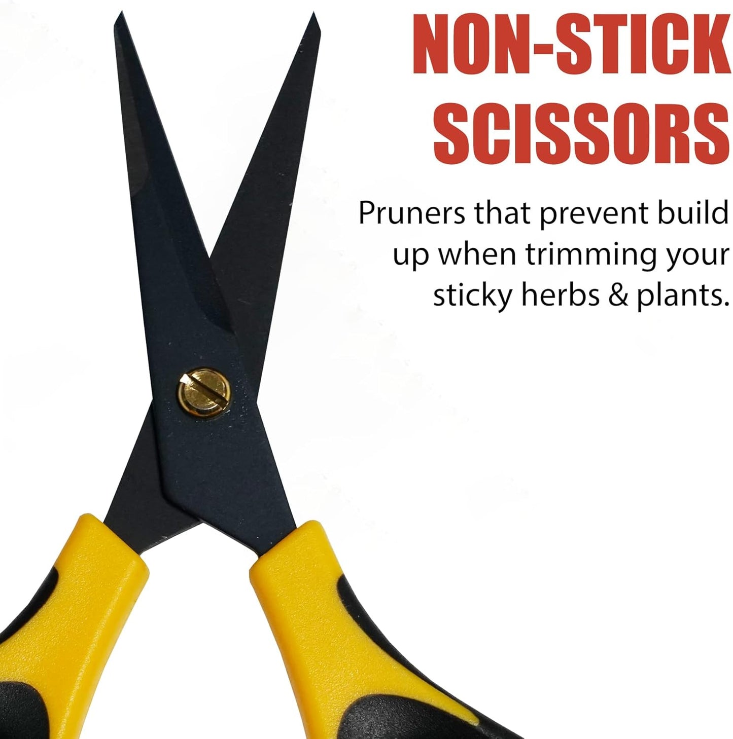 Piranha Pruner Bonsai Small Scissors – Set of 2 | Precision Mini Trimming & Pruning Shears