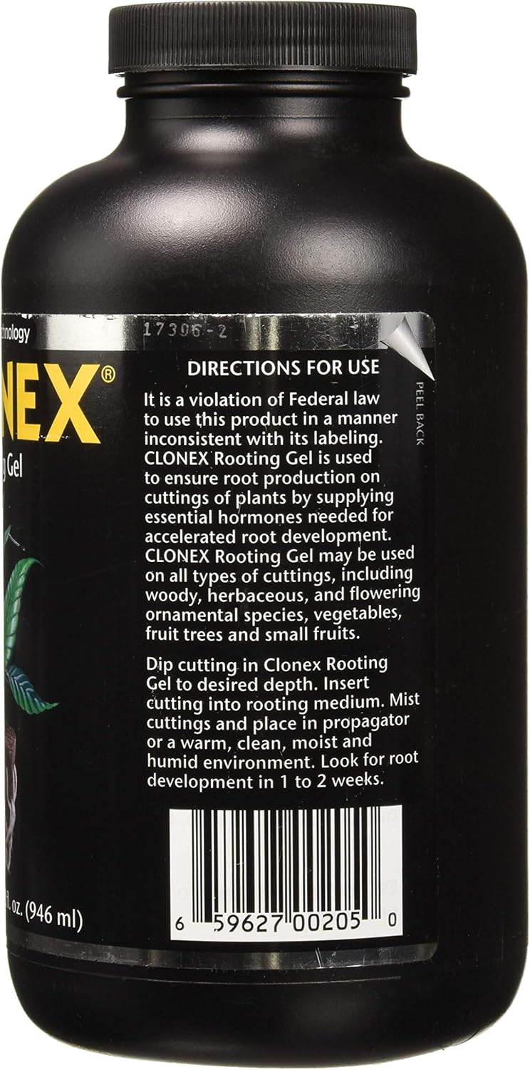 Hydrodynamics Clonex rooting gel for plant propagation