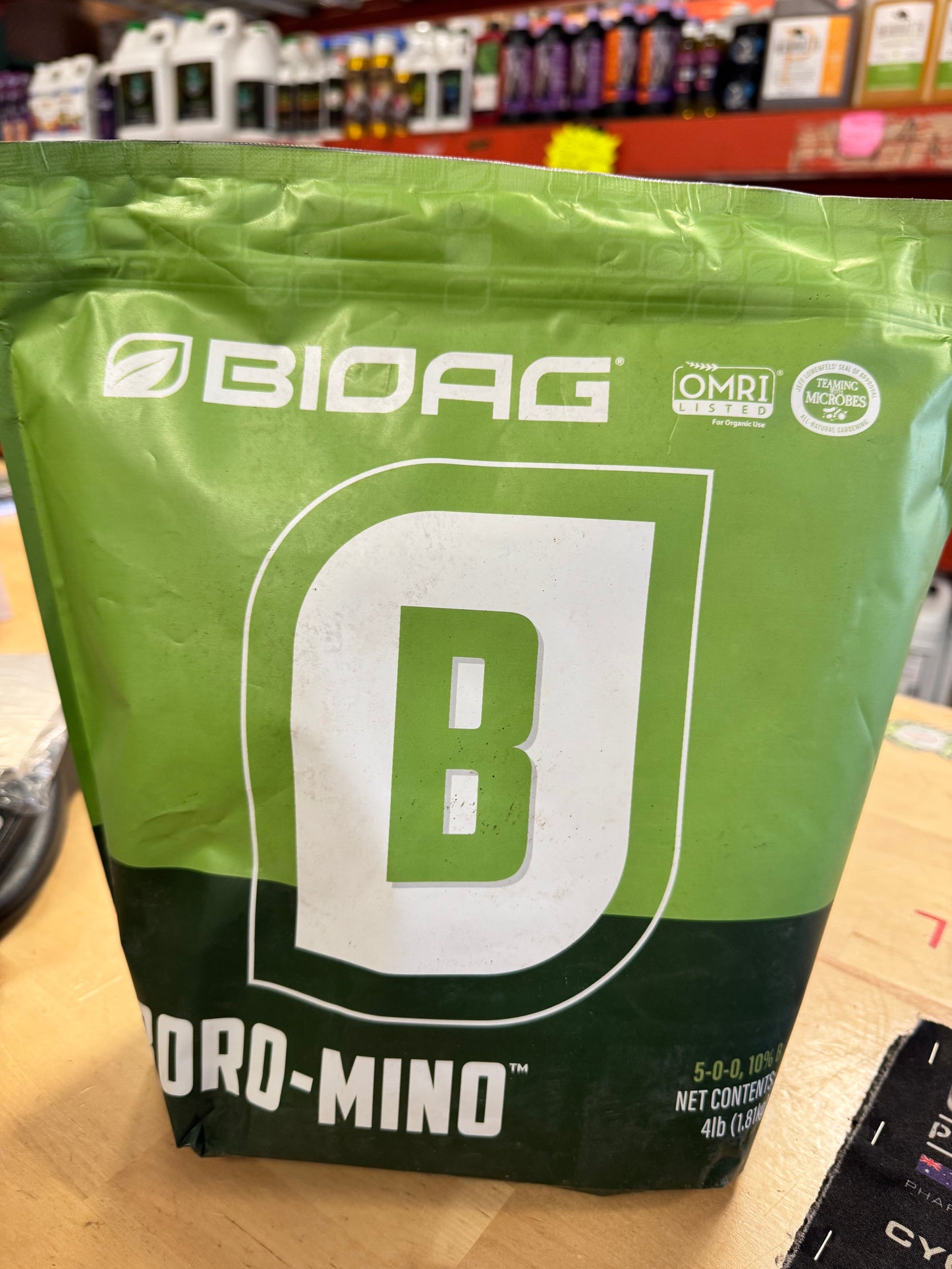 BioAg Boro-Mino (5-0-0) – 7 oz, 1.5 lbs & 3.8 lbs | Amino Acid Complexed Boron for Plant Growth & Reproductive Health