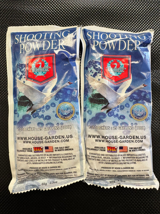 House & Garden Shooting Powder 65g – Bloom Booster (2 & 6 Sachet Packs Available)