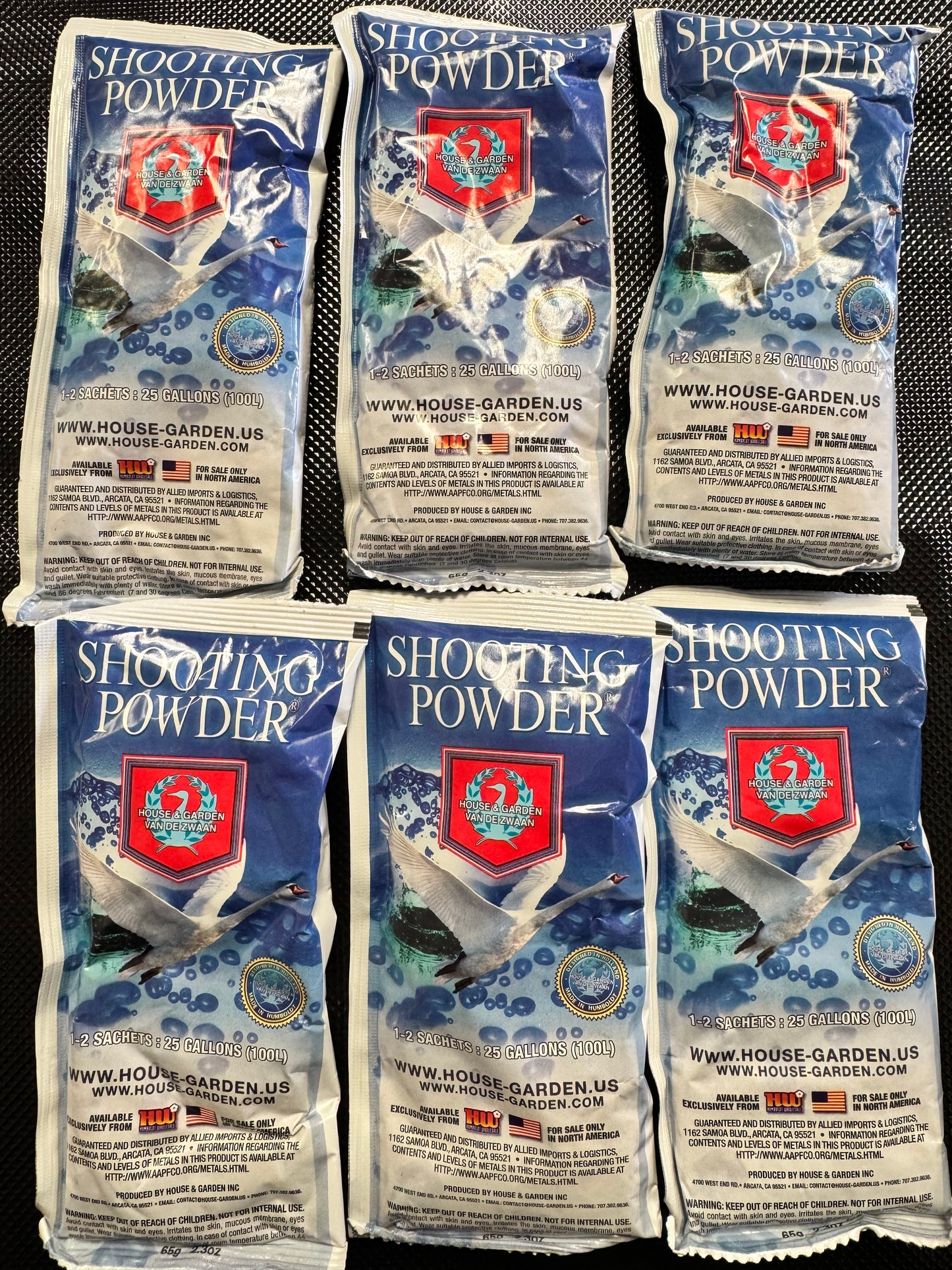 House & Garden Shooting Powder 65g – Bloom Booster (2 & 6 Sachet Packs Available)