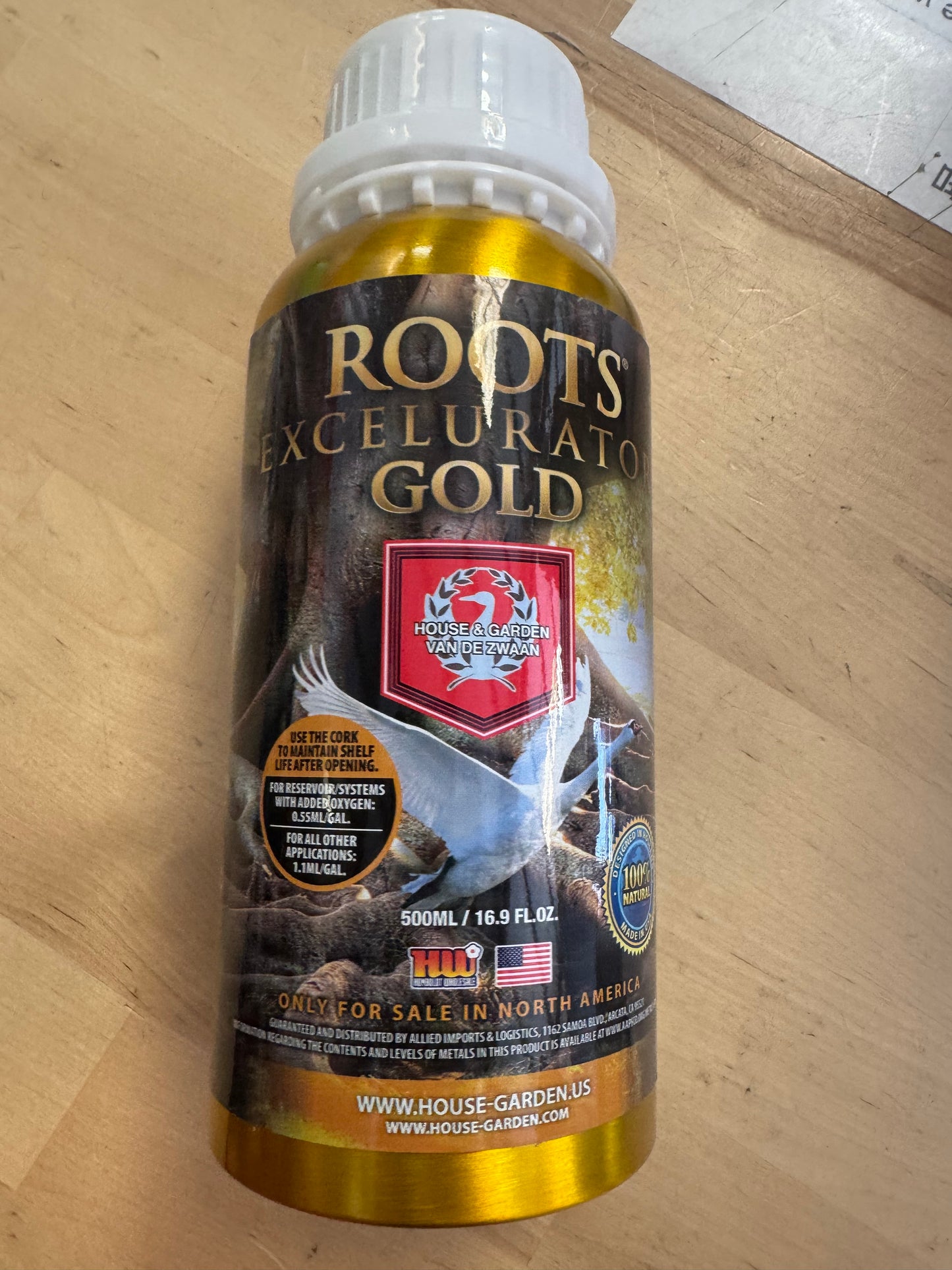 House & Garden Gold Root Excelurator – Root Growth Stimulator (250 ml, 500ml & 1 Liter Options)