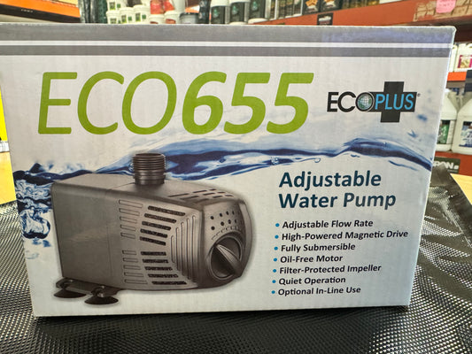 ECO65 EcoPlus Adjustable Water Pump - (655GPH)