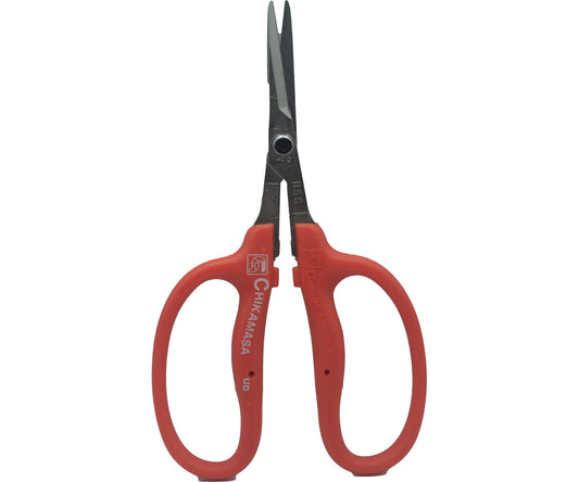 Chikamasa B500SLF Scissors – Slanted Blade, Fluorine-Coated Stainless Steel (Set of 2) | Precision Trimming Shears