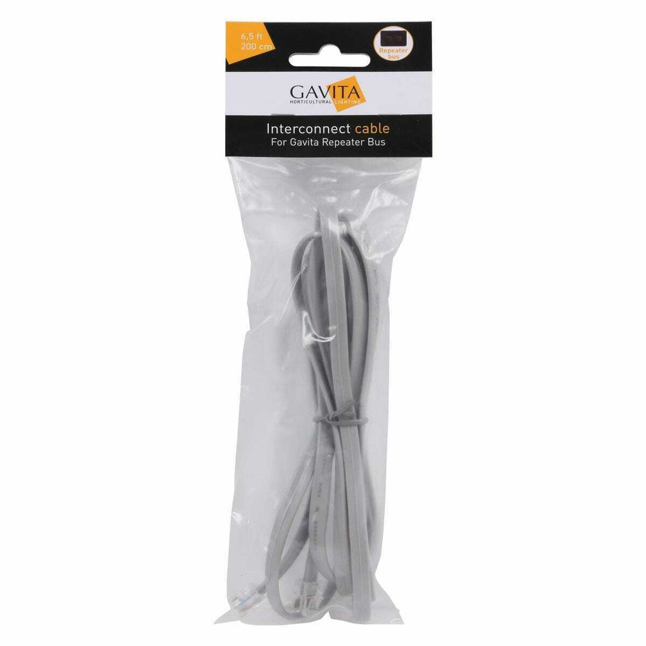 Gavita 10 ft gray interconnect cable for repeater bus
