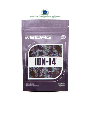 BioAg ION-14 300g front label close-up