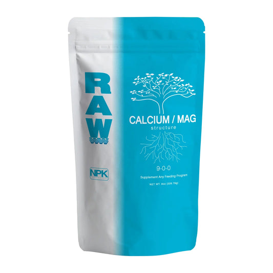 NPK RAW Calcium/Mag 9-0-0 8 oz nutrient powder bag