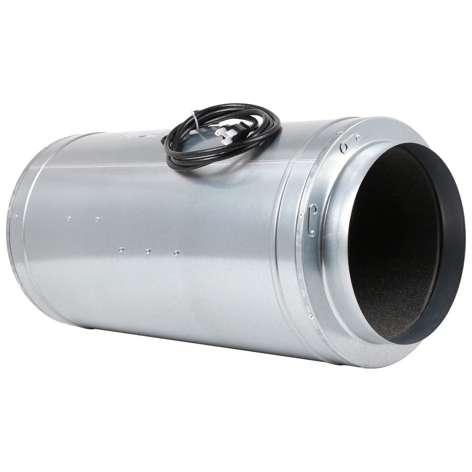Can-Fan Q-Max 10" – 1024 CFM | Quiet Inline Fan with Max-Fan Pro Series Motor for Grow Rooms & Ventilation